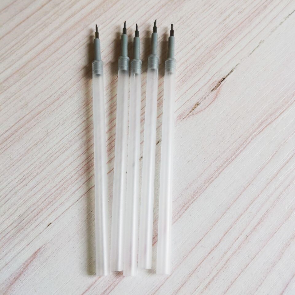 Die Cutter Press Utility Knife Simple Student's Manual Paper Cutting Carving Girl Scrapbooking DIY Tools Craft Style Album Diary: 5 pcs transparent