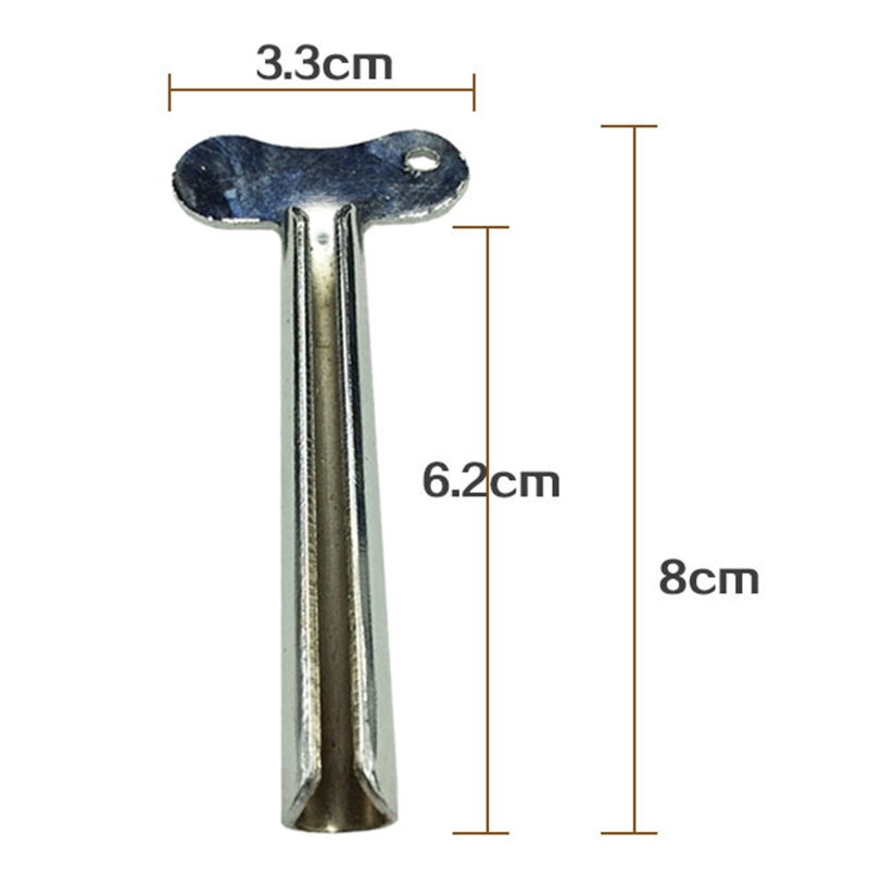 Stainless Steel Toothpaste Squeezer Facial Cleanser Toothpaste Tube Rolling