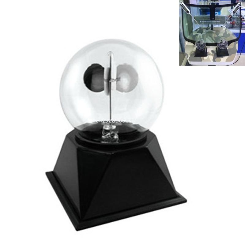 Handmade Clear Solar Power Crookes Radiometer Sun Light Energy Spinning Vanes Home Office Decoration
