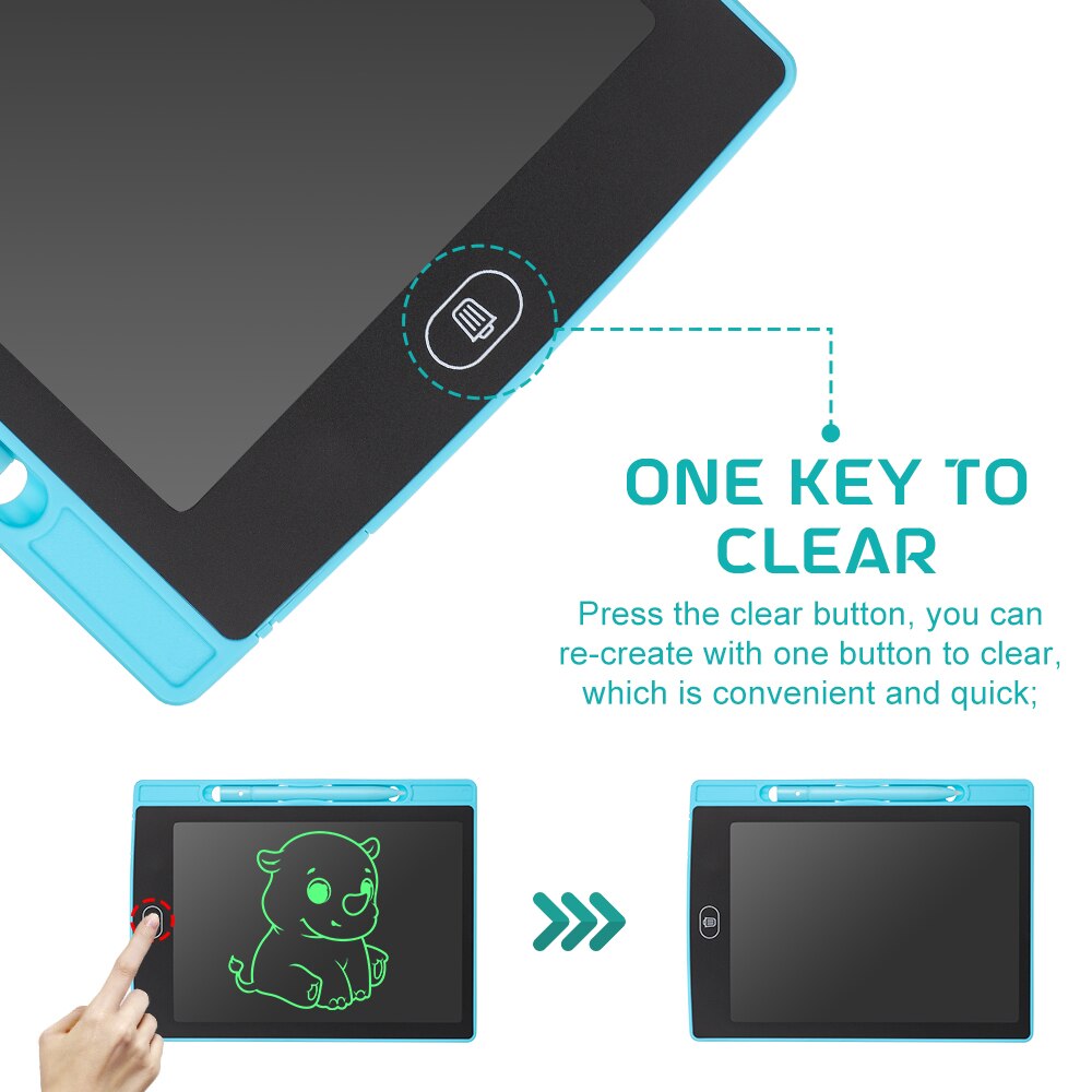 LDLUTBR 4.4/8.5inch LCD Writing Tablet for Drawing Digital Erasable Drawing Tablet/Pad/Board For Kids Electronic Graphics Tablet