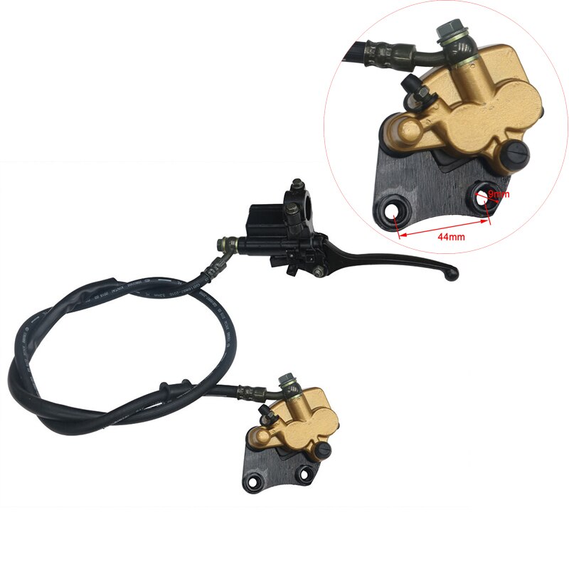 Motorcycle Hydraulic Front Brake Caliper Cylinder Master for Mini Bike Go Kart Trolley ATV 50Cc 70Cc 110Cc 125Cc