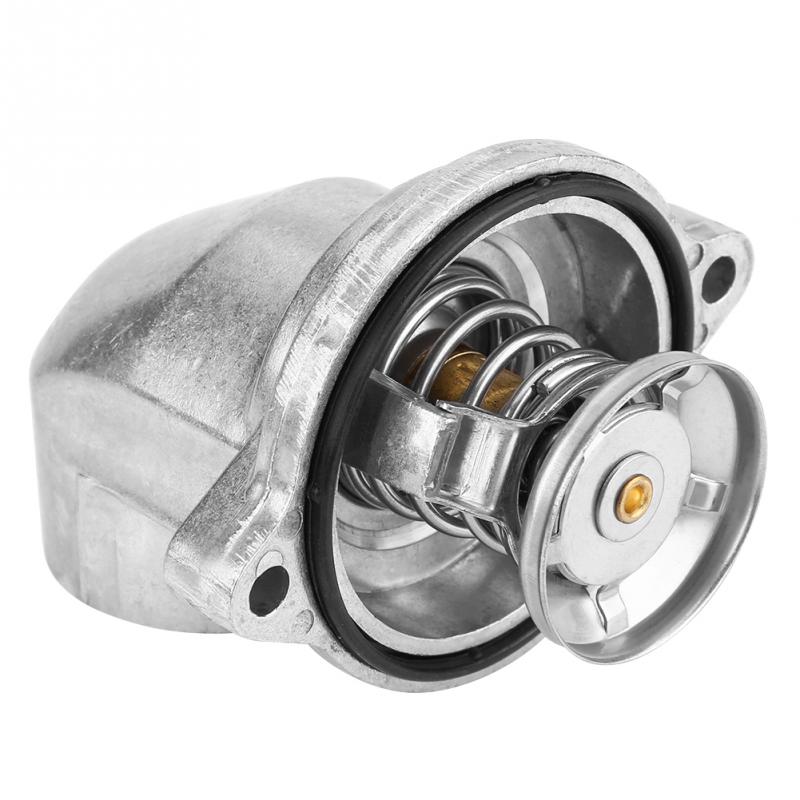 Thermostat de refroidissement avec boîtier | Pour MERCEDES Vito W638 6012030075 MPV 638/2 1996 1997 1998 1999 2000 2001 2002 en aluminium
