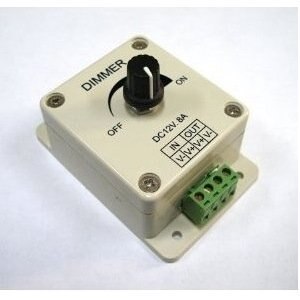 Pwm Dimmen Controller Voor Led Verlichting, Lint, Strip,12 - 24 Volt(12V - 24 V)8 Amp