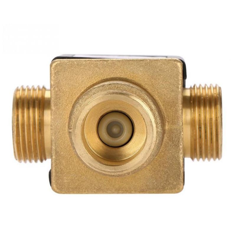 3 Way Mixing Valve Male Thread Brass Thermostatic Valve for Solar Water Heater Tools Accessory