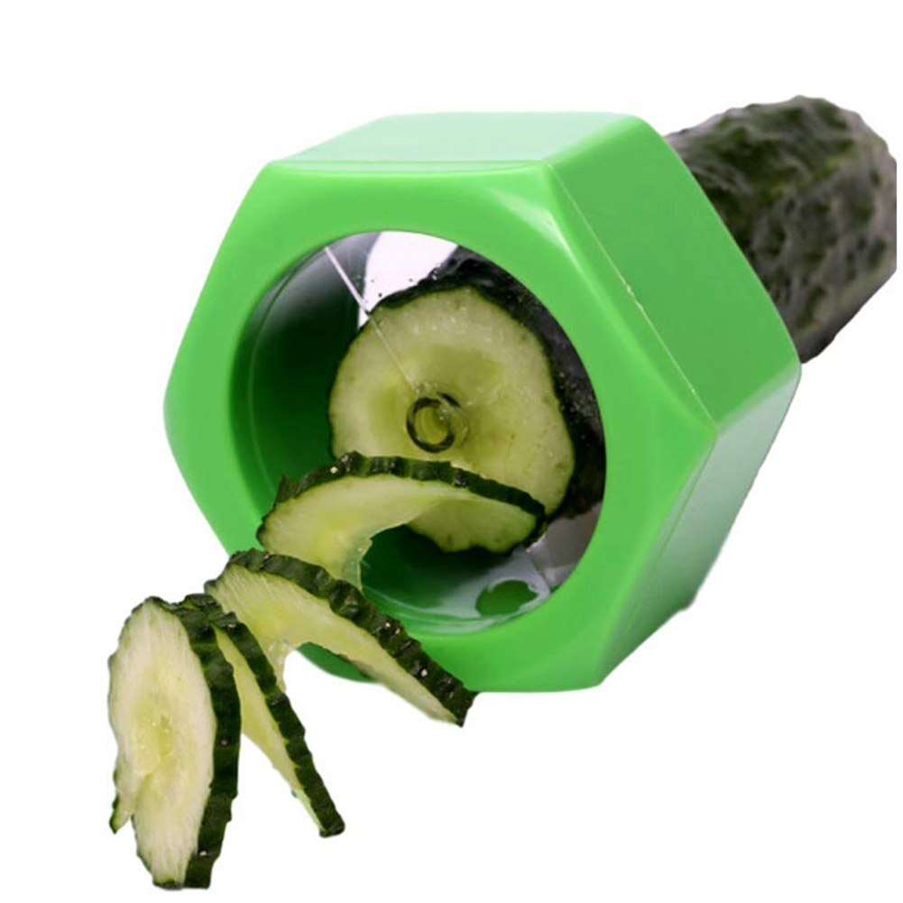 Komkommer Spiraal Rasp Cutter Multifunctionele Wortel Aardappel Groente Fruit Slicer Blade Spiralizer Keuken Koken Gadgets