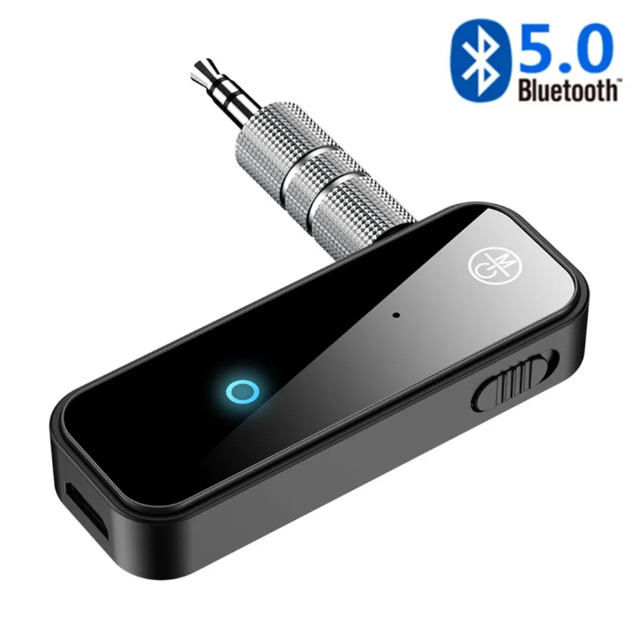 C28 Wireless Adapter 2 In 1 Bluetooth 5.0 Receiver Transmitter 3.5Mm Jack For Car Music Audio Receiver Aux Headphone Handsfree: Default Title