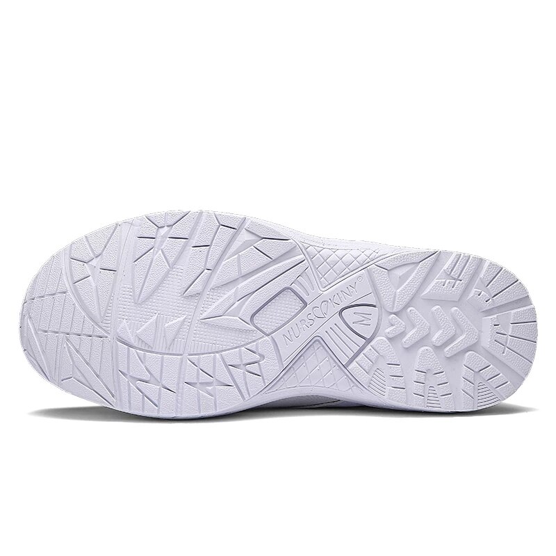 MVVJKE Nurses Shoes White Women Loafers Lightweight Female Work Sneakers Comfortable Ladies Walking Shoes Size 37 38