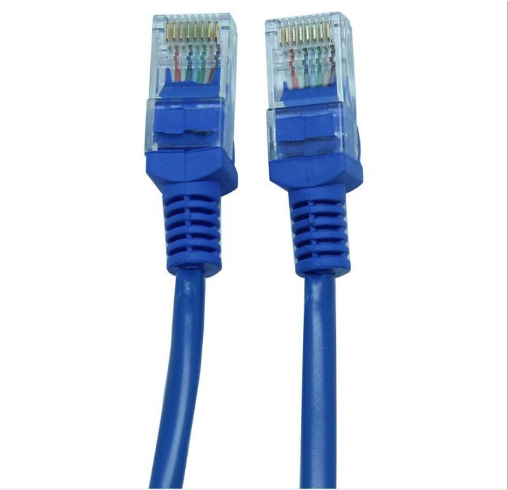 1.2m Cat5e 8P8C Ethernet Internet Lan Cat5e Network Cable For Computer Network Cable With Crystal Head