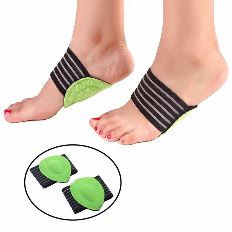 Arch Support Pad Orthotic Shoe For Flat Foot Pain Plantar Fasciitis Arch Flatfoot Orthotics Massage Pad Insoles Foot Sleeves