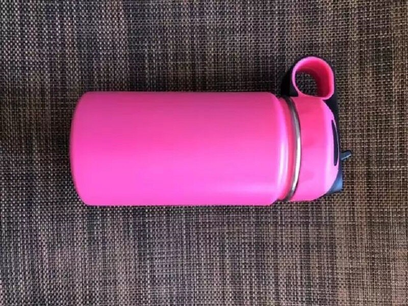 vaso de vacío de boca ancha de acero inoxidable aislado para deportes al aire libre de 12oz para niños, botella de agua para de de cumpleaños Taza de Viaje