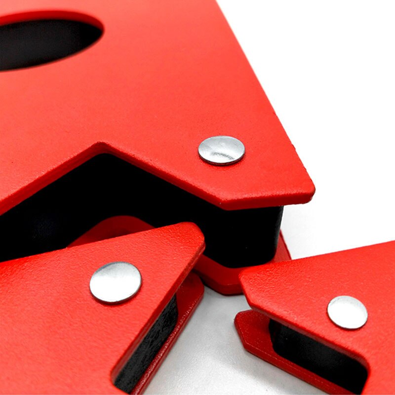 4pcs 25lbs Strength Strong Magnetic Welding Holder Angle Arrow Soldering Locator Magnet Welding Square welded holder