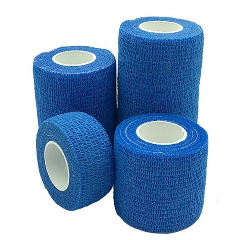 Sml Size Zelfklevende Elastische Bandage Waterdicht Spier Sport Herstel Tape Strapping Gym Fitness Run Knie Spier Protector