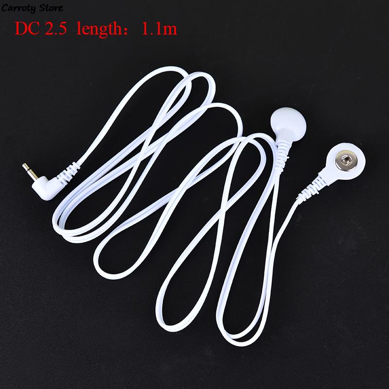 AACAR Electrode Lead Wires Connecting Cables for Digital TENS Therapy Machine Massager Electrode Wire Plug 2.5mm 4-way