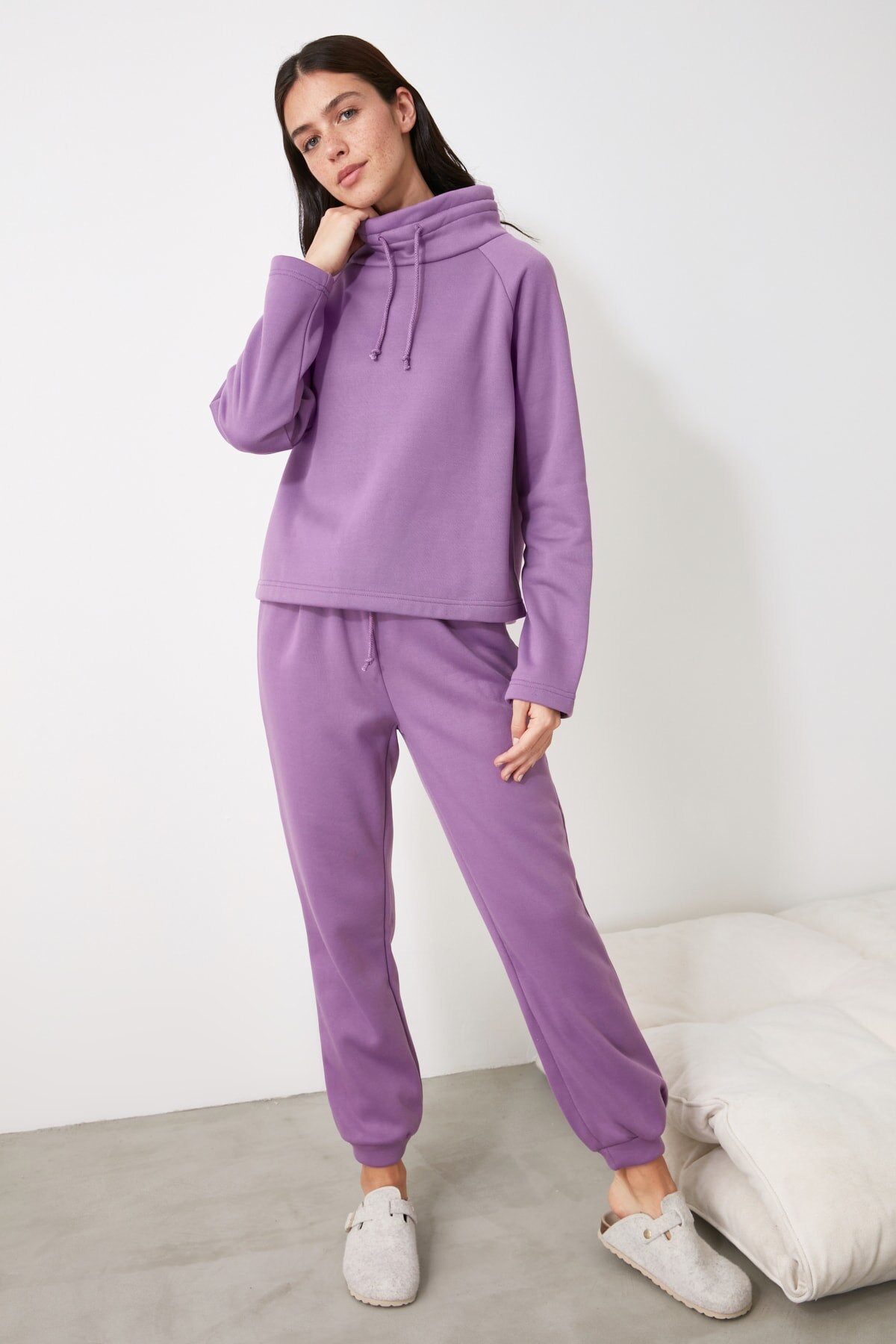 Trendyol jogger gebreide joggingbroek thmaw 21 ea 0400