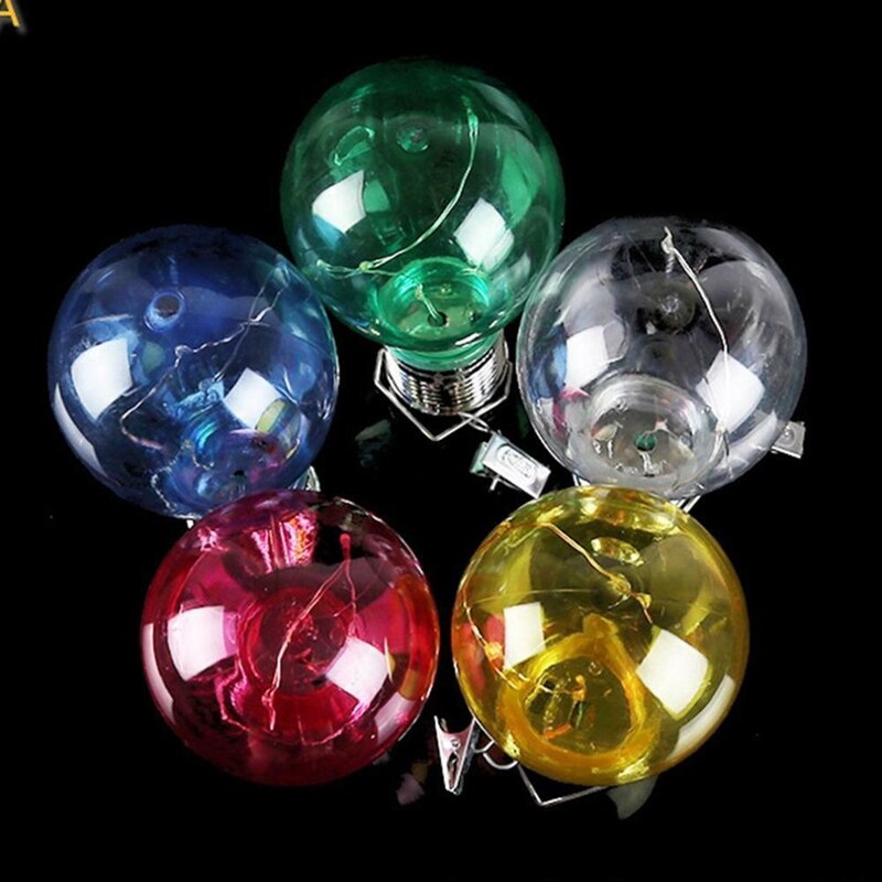 Colorful Solar Powered Rotatable Led Light Lamp Bulb Outdoor Garden Decor Hanging (Color Random)