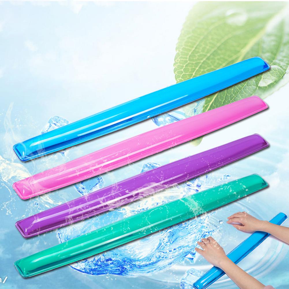 Clear Silicone Laptop Computer Keyboard Wrist Pad Office Desk Hand Rest Support for Typist Office Gaming PC Laptop