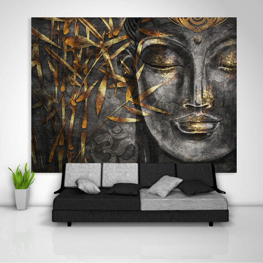 Religión de Buda arte, tapicería colgante de pared sofá Mesa cama cubierta