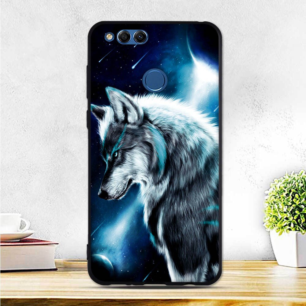 Beschermhoes Voor Huawei Honor 7X Cover Soft Silicone Back Case Voor Huawei Honor 7X7 X X7 Case 5.39 "Dunne Tpu Telefoon Cover Bags: 3