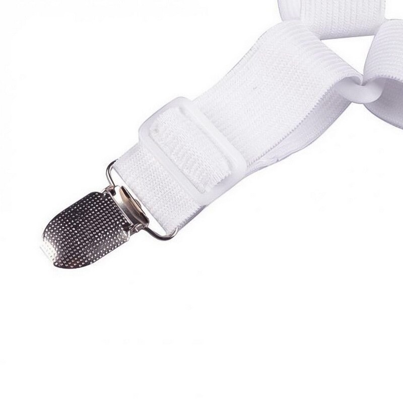 4Stck Einstellbare Dreieck Elastische Bettlaken Clips Halfter Matratze Bettdecke Decke Verschluss Riemen Befestigung Unterhose-Beständig Gürtel
