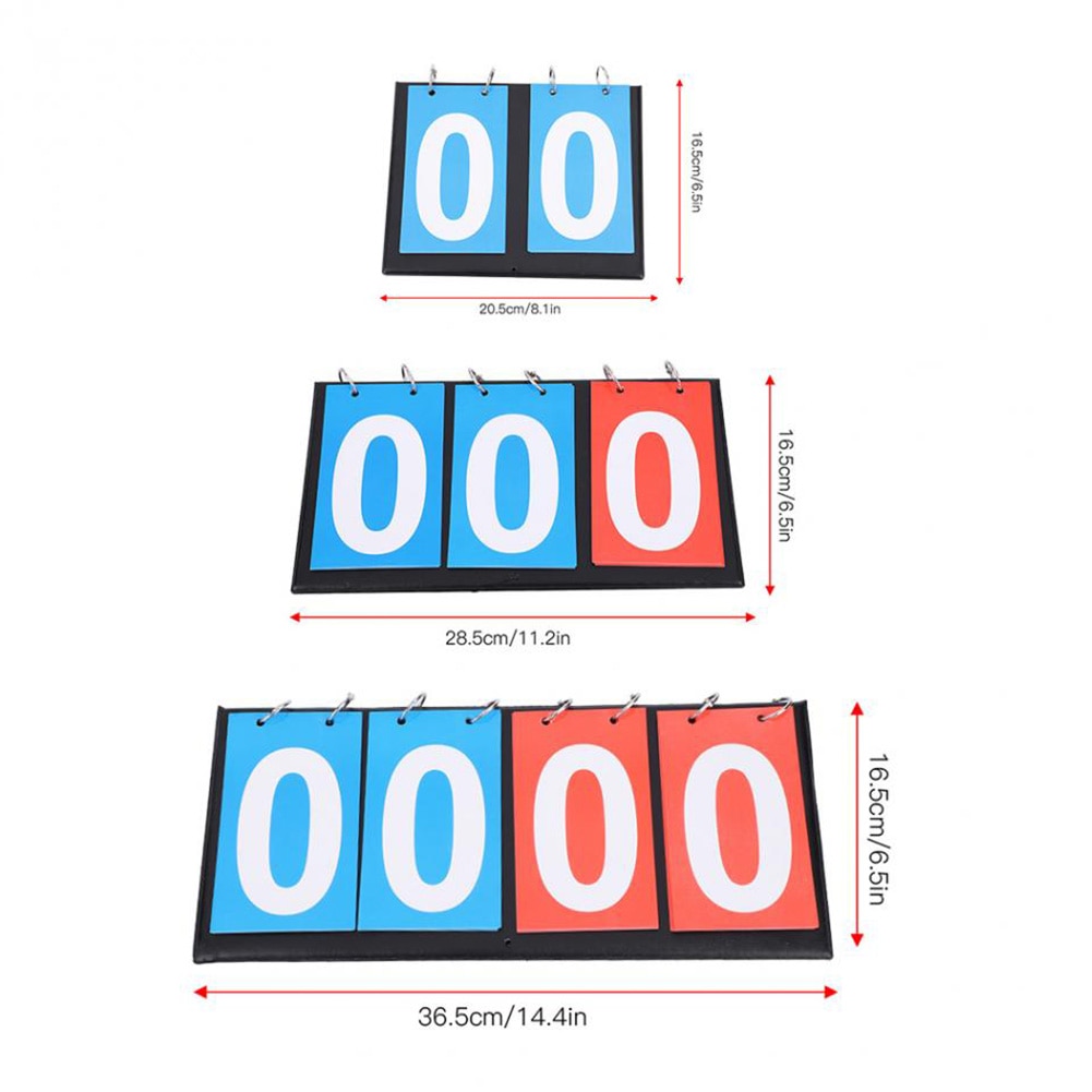 2/3/4 Digit Scoreboard Sports Competition Scoreboard for Table Tennis Basketball Badminton Football Volleyball Score Board Tools