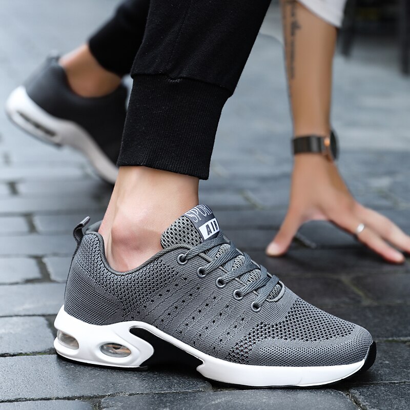 Tenis Masculino Brand Sneakers Men Tennis Shoes Male Stability Lace-up Athletic Trainers Air Cushion Outdoor Gym Sport Shoes