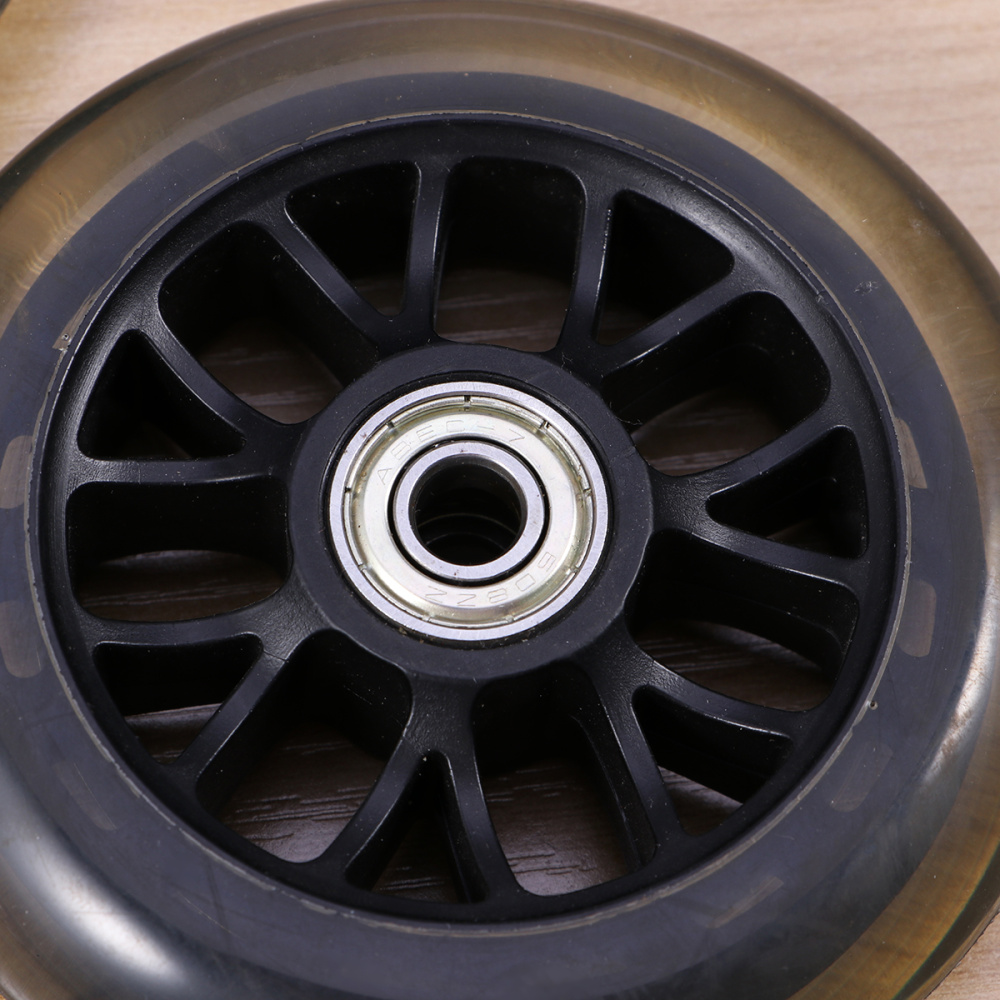 1 Paar Scooter Wielen Mute Vervanging Wielen Voor Bagage Koffer Baby Swing Auto