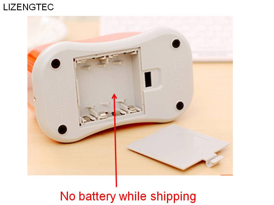 LIZENGTEC Electricity 4*AA Battery Transparent Stapler For School Office Factory Supplies