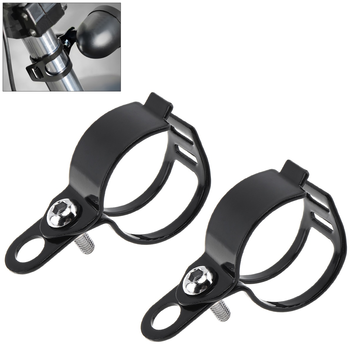 2 Teile/los 27 - 36 mm Motorrad montieren Blinker Halterung Blinker Halterung Blinker Indikatoren Halfter Gabel Klemme für ATV heißer