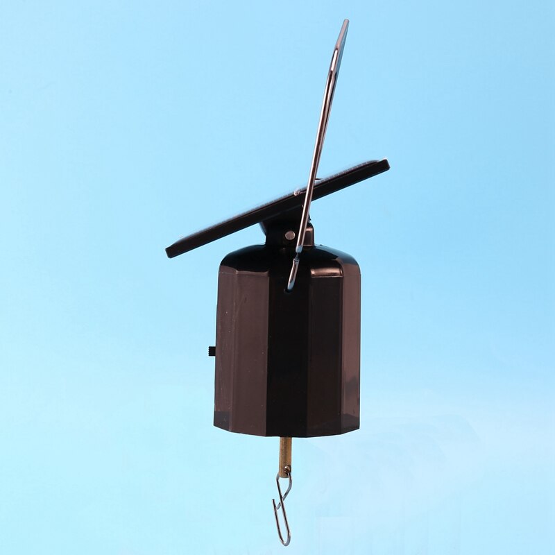 Motor giratorio de pantalla colgante Solar, Motor giratorio pequeño de energía Solar, Motor giratorio de viento, gancho giratorio multiusos, 2 piezas,