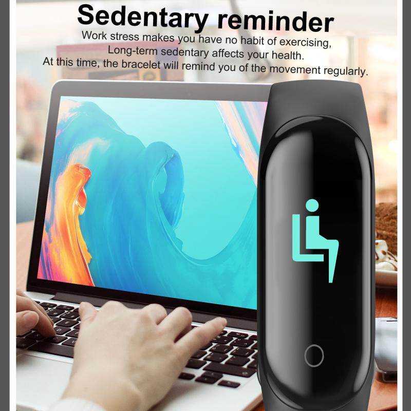 M4 Smart Band Fitness Trcker Sport Bracelet Pedometer Heart Rate Blood Pressure Bluetooth Health Wirstband Waterproof Smartband