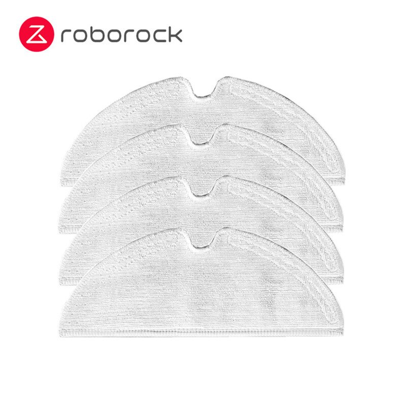 Alkuperäinen roborock  s5 max tarvikkeet moppi rätti  e2 e3 e4 s5 s5 max  s6 s6 maxv  s4: S5 uutta moppia 4pc