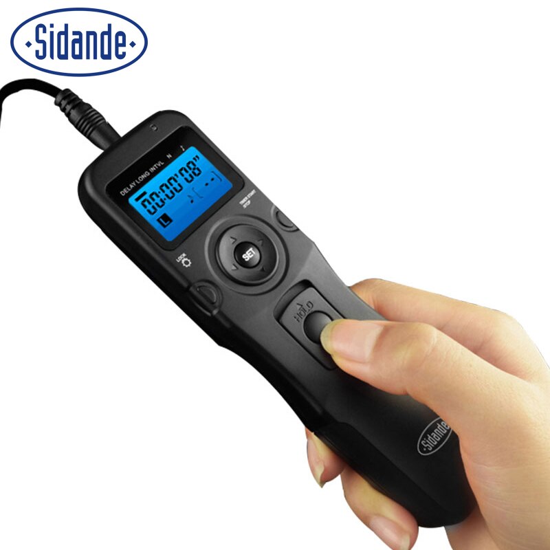 Sidande RS-7100LCD Timer Shutter Release Remote Control for Canon EOS 1300D 1100D 1200D 1000D 100D 350D 500D 550D 650D 700D 750D