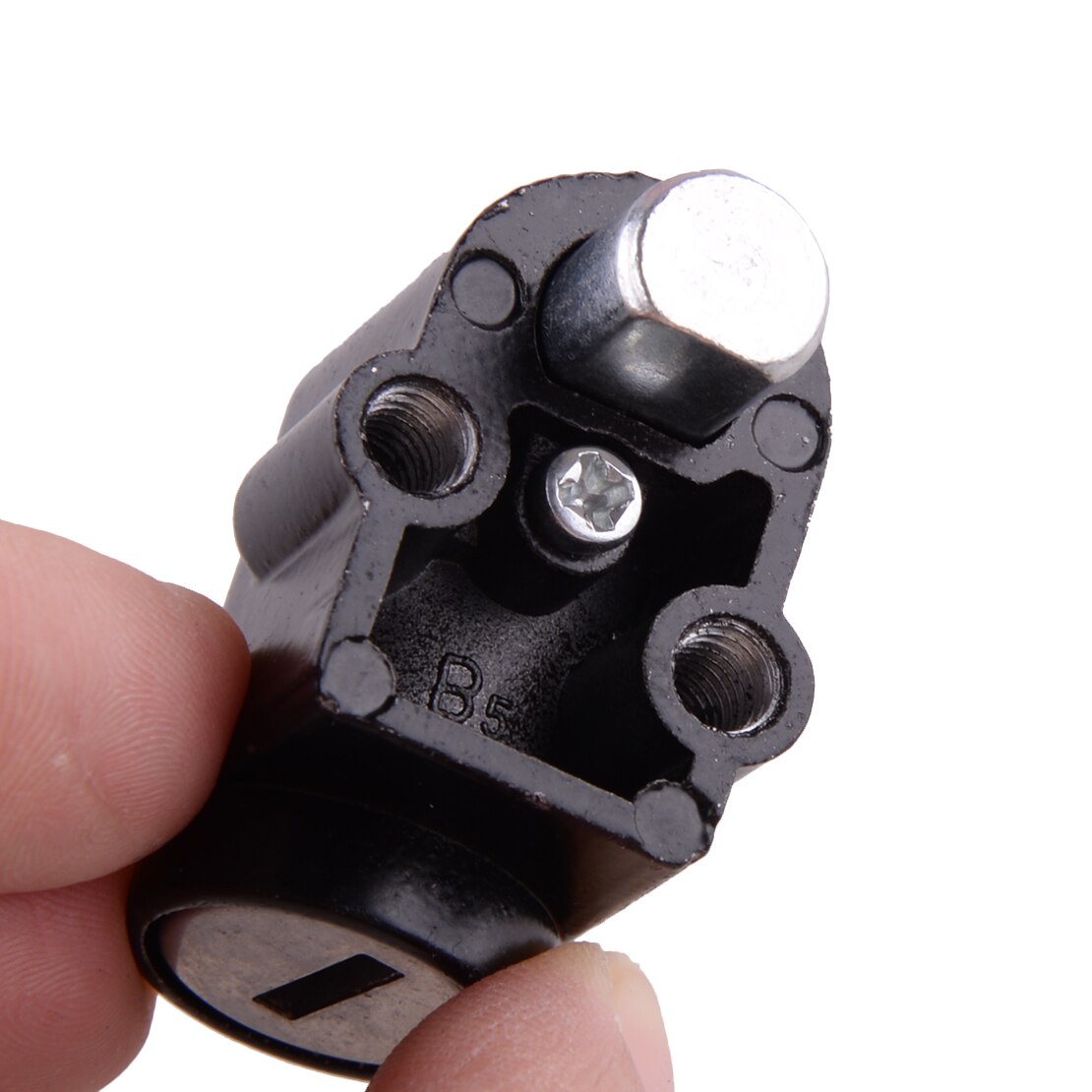 Motorcycle Stainless Steel Steering Lock with Two Keys 2 Position switch Fit for Suzuki GN125