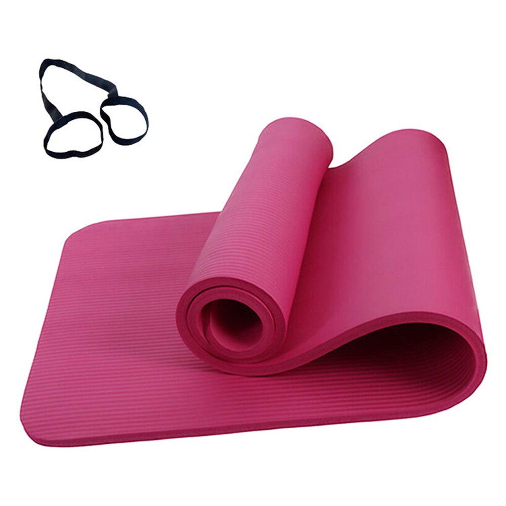 183 x 61 x 1 cm Thickened Non-Slip Yoga Mats with belt Sport Gym Soft Pilates for Sport Body Building Fitness Esterilla Pilates