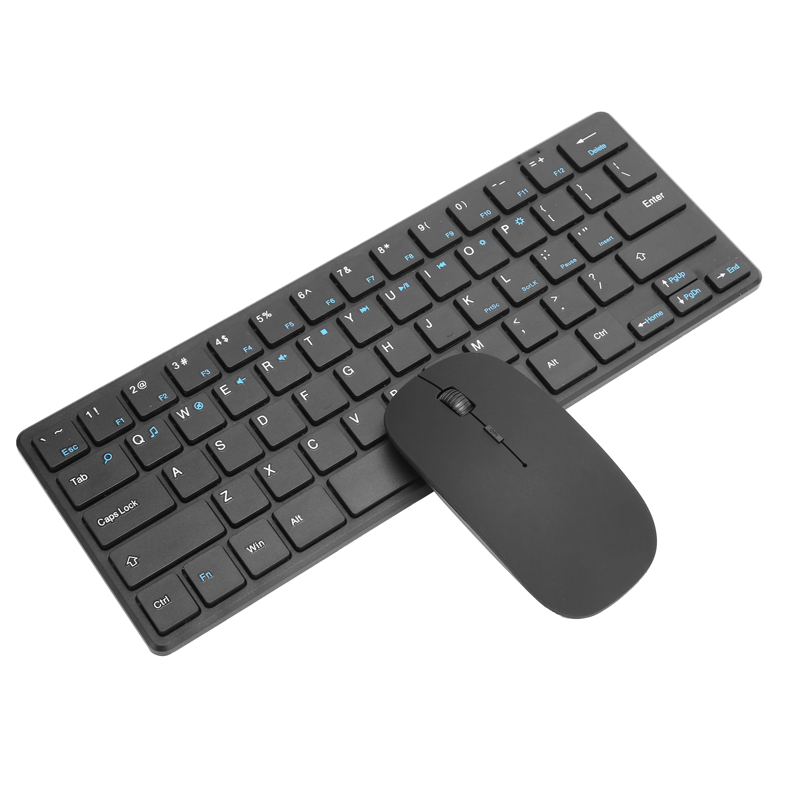 Universal 2,4g usb receiver keyboard and mouse set, wireless keyboard and mouse set, plug and play for pc, laptop, computer accessories