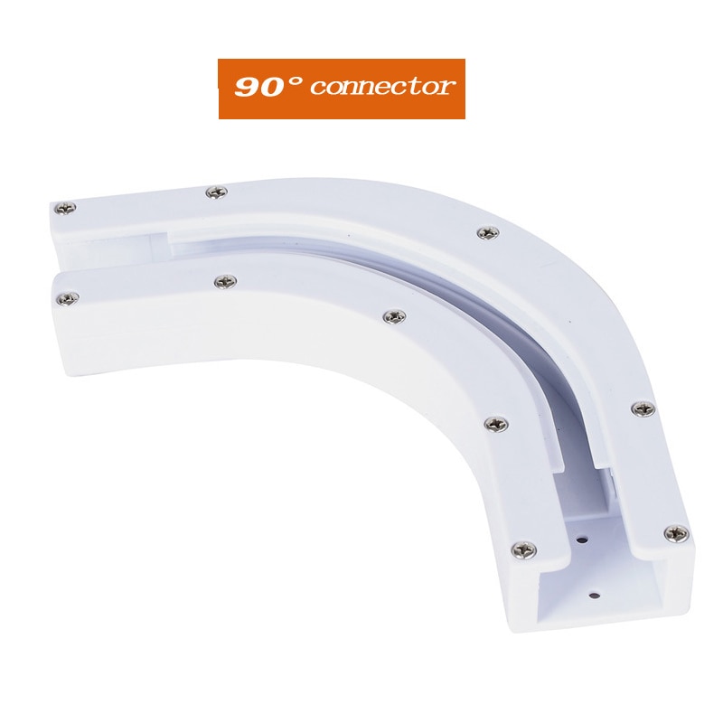 Dooya sunflower 90/135 degree U Type and L Type Window Electric Curtain Track Rail Joint Bracket Connector
