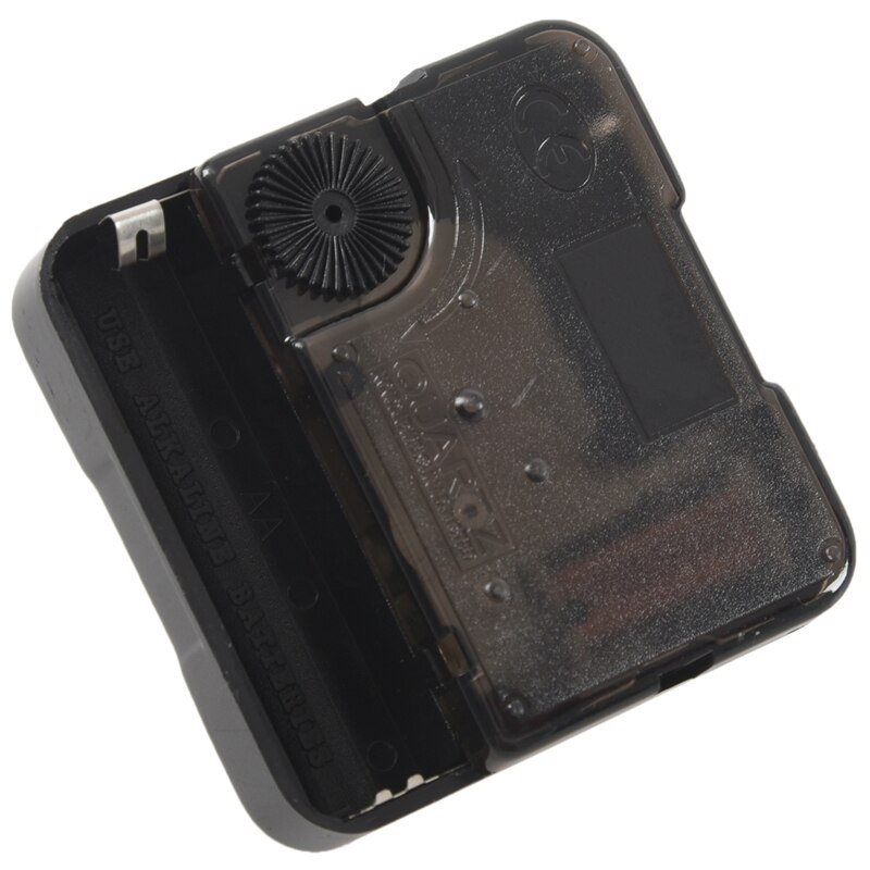 Quartz Clock Movement Mechanism DIY Repair Parts Black + Hands