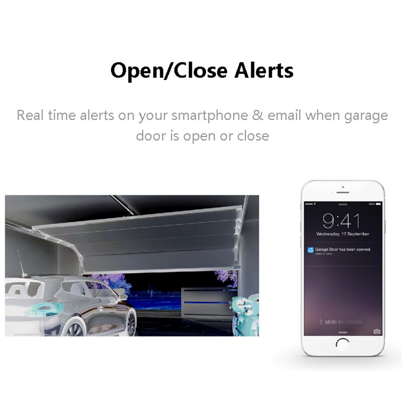 Wifi garageportöppnare fjärrkontroll brytare fungera med tuya iftt smart life app alexa google home roller sensor automation eu p