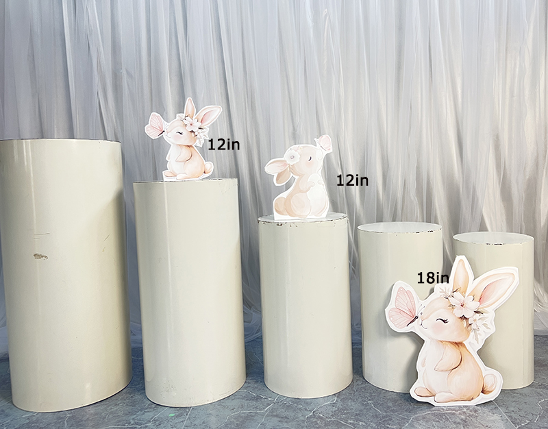 Kt Board Safari Animal Cutout Backdrop 12/18/24/35inch Birthday Board for Party Baby Shower Stand Up Prop Safari Wild One