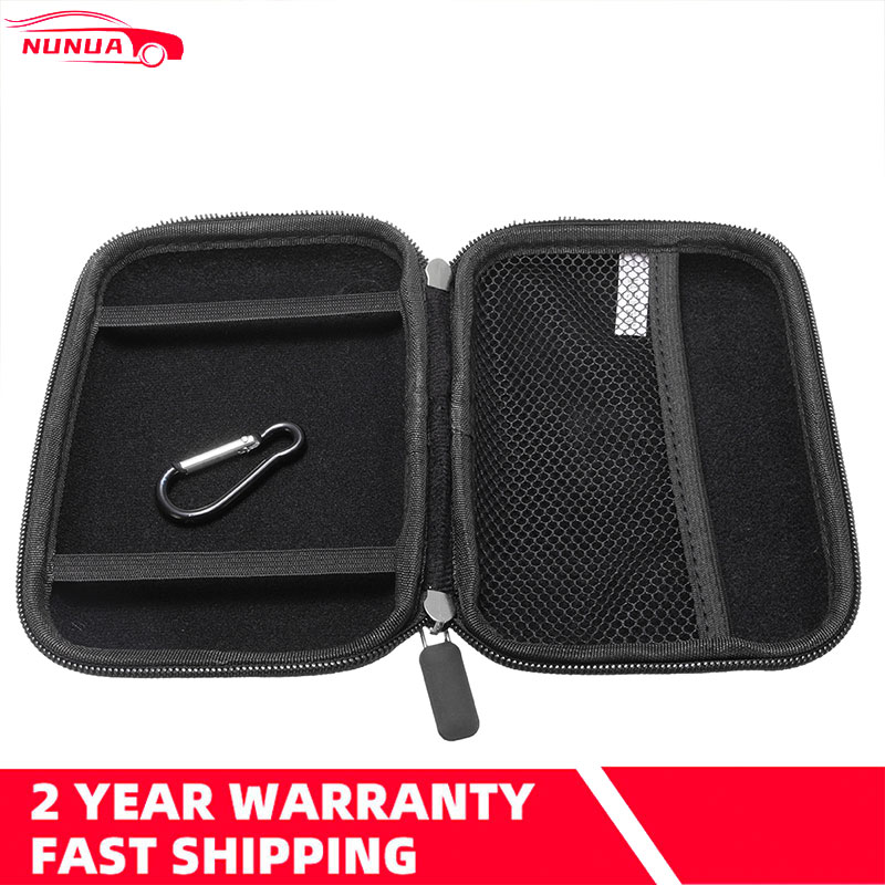 Funda de transporte dura para GPS resistente al agua de PU de 5 pulgadas, soporte protector para navegador GPS Sat Nav para TomTom GO 5100 5000 510 500
