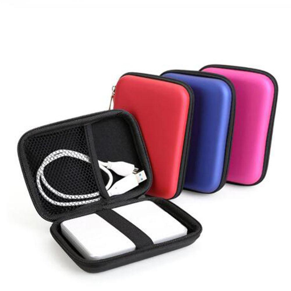 2.5 &quot;Hdd Tas Externe Usb Harde Schijf Schijf Carry Mini Usb Kabel Case Cover Pouch Oortelefoon Tas Voor Pc laptop Harde Schijf Case