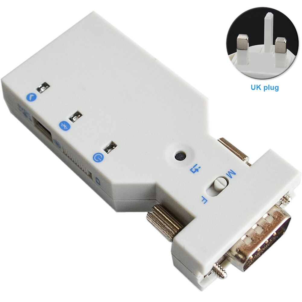 BT578 RS232 USB Cable Wireless Easy Apply Data Line Computers Practical Bluetooth Serial Adapter Male Female Head Portable: UK