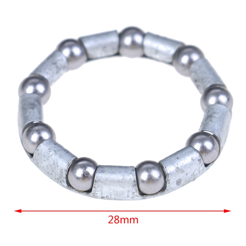 2Pcs 31mm Bicycle Bearing Bicycle Rear Wheel Axle 1/4 Inch X 9 Ball Bearing Cages Bike Cycling Shafts