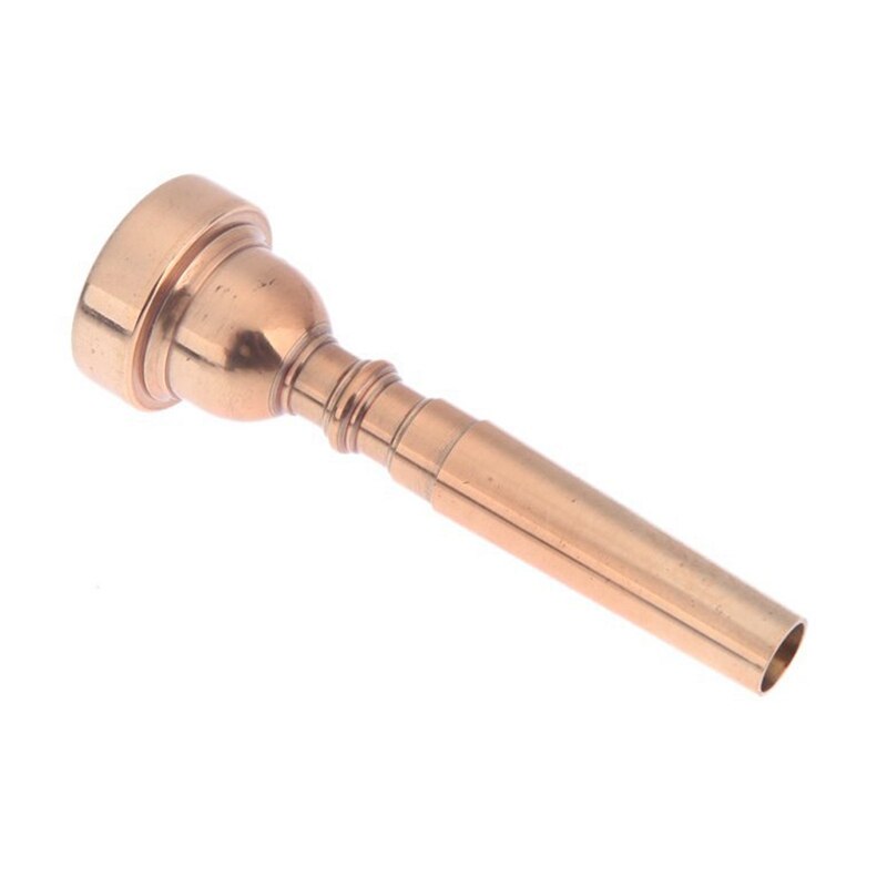 High Copper Alloy Gold-plating 3C Trumpet Mouthpiece Durable Stylish Golden