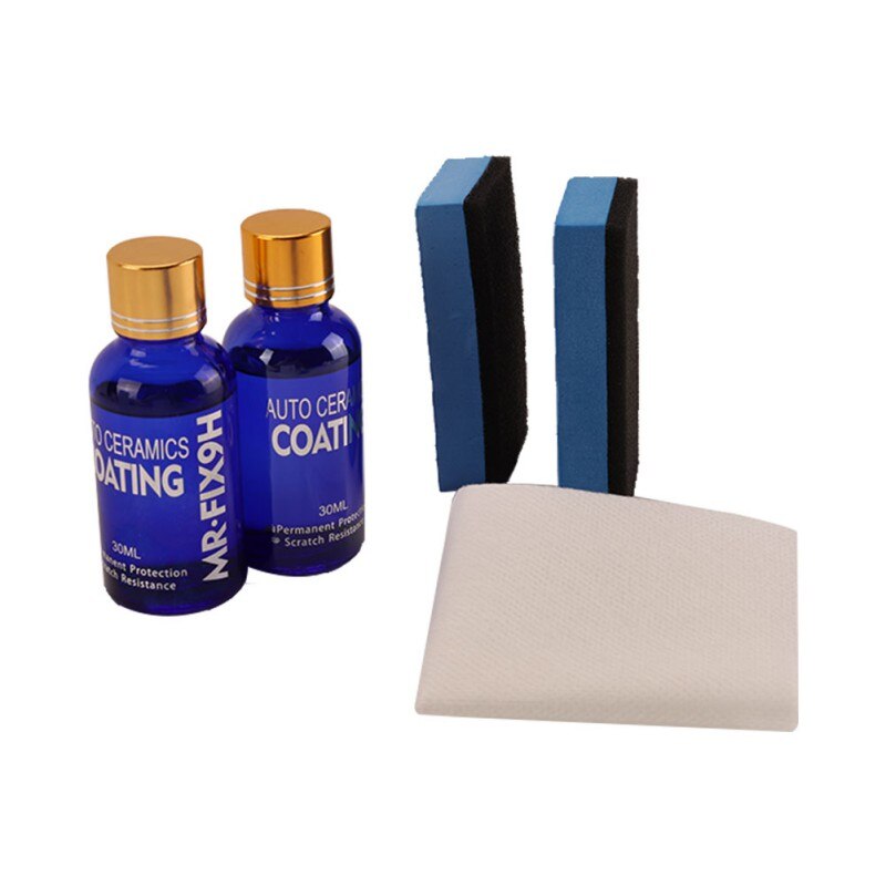 2 stuks Auto Keramische Polish Nano Glas Jas Anti-Kras Auto H9 Hardheid