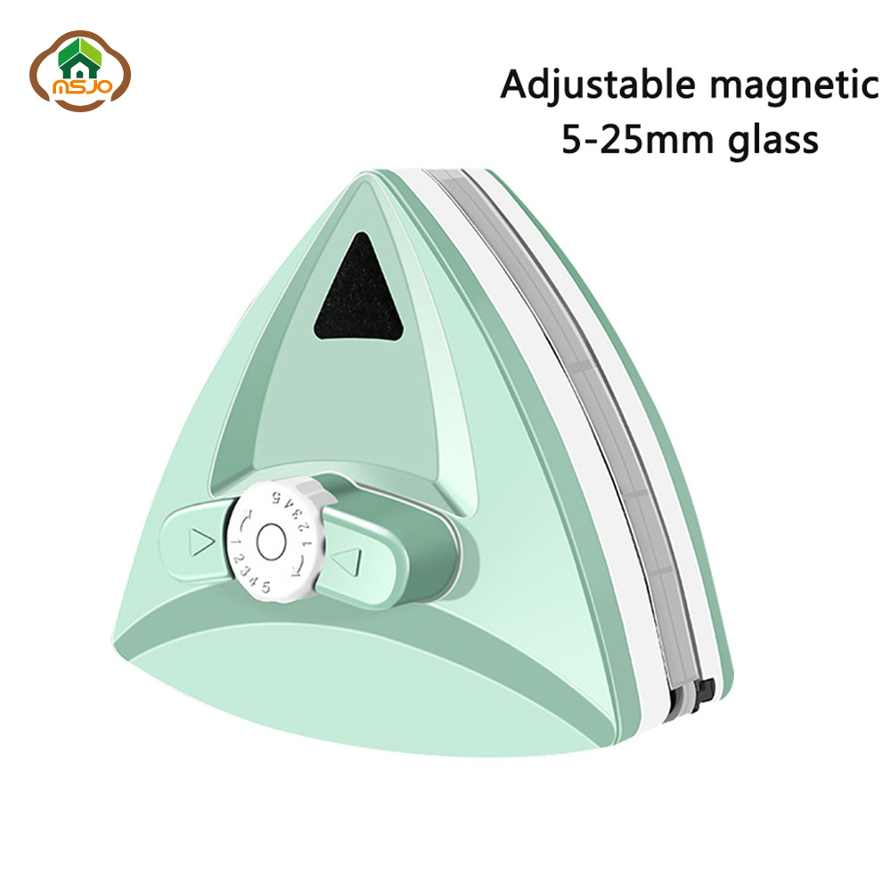 Msjo Magnetische Borstel Voor Windows Magneet Schoon Verstelbare Magnetische Glas Voor Ramen Wassen Magneet Glazenwasser Magnetische Bril