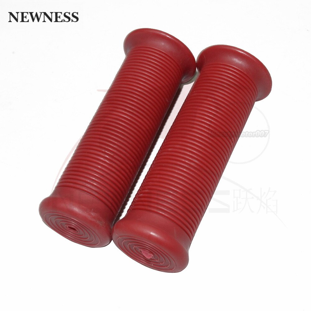 1 paio 25mm 28mm manopole Vintage manopole moto universali in gomma manopole manopole Bar End per Cafe Racer Bobber Custom