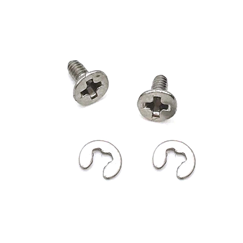Tornillos de reparación para 3DS/LL/XL 3DS/3dsll/3dsxl reemplazo de tornillo de cubierta trasera de batería