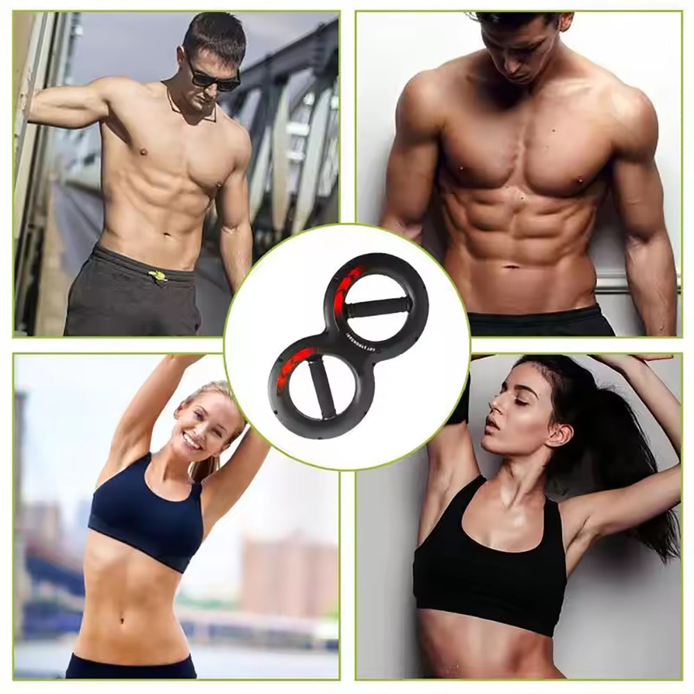 Handkracht trainer multifunctioneel, onderarmkracht, fitnessveren, pols- en armtrainer