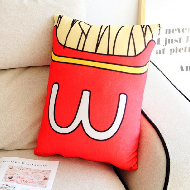 55*40 cm Kawaii pomme de terre pop-corn fromage Simulation alimentaire oreiller farce doux en peluche coussin mignon jouet traversin enfants fille: Potato